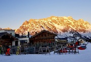 Winterlandschaft mit Blick auf den Hochkönig