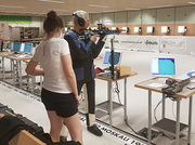 Andreas Lamfalusi beim Training