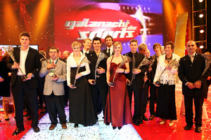 SPORTHILFE - Lotterien-Gala Nacht des Sports 2007 / Gruppenfoto - Sportler des Jahres 2007
